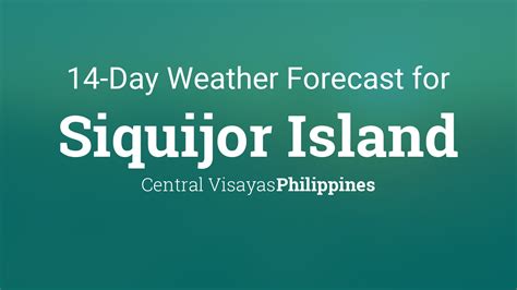 Siquijor, Philippines Hourly Weather Forecast .